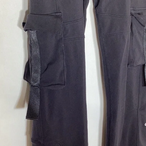 ALO YOGA High-Waist Catch The Vibe Flare Legging Black Size S - Picture 5 of 10